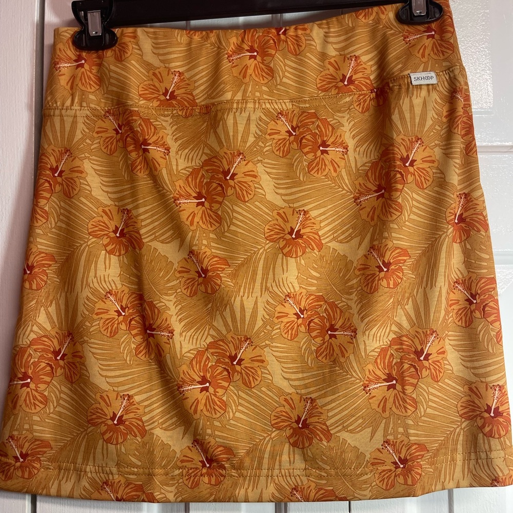 Dakine Women's A-Line Skirt - Orange Floral